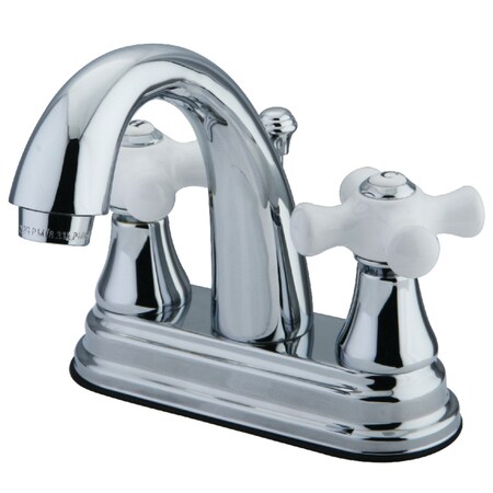 Kingston Brass KS7611PX 4" Centerset Bathroom Faucet, Polished Chrome KS7611PX